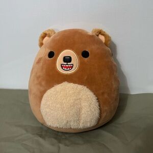 NWOT Squishmallows Stokely Kodiak Bear Kellytoy Soft Plush